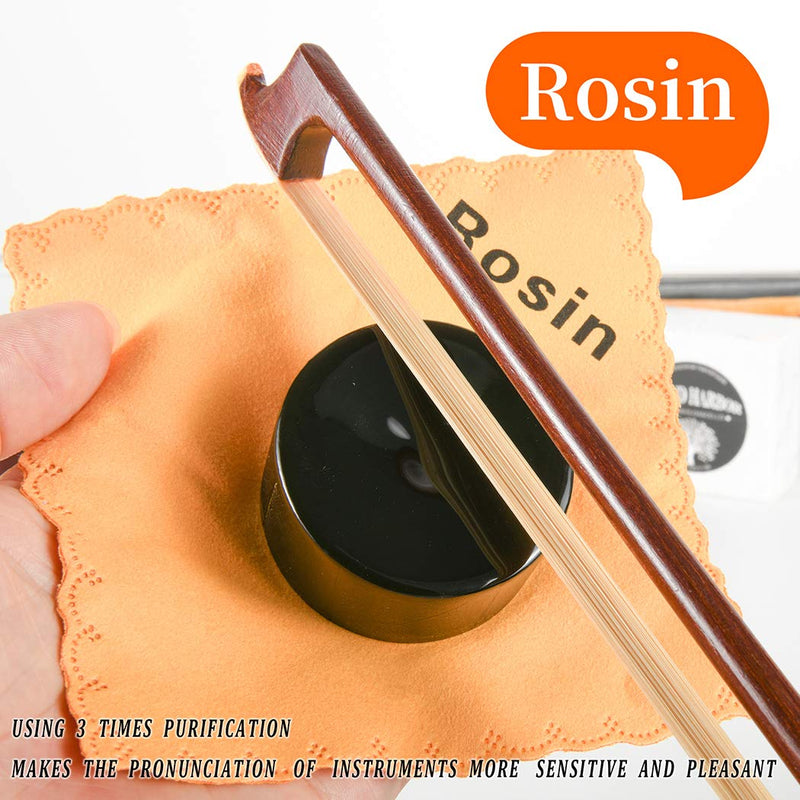 Rosin Violin Professional Dark Rosin Premium Super Sensitive Rosin for Violin Viola and Cello Dark Black