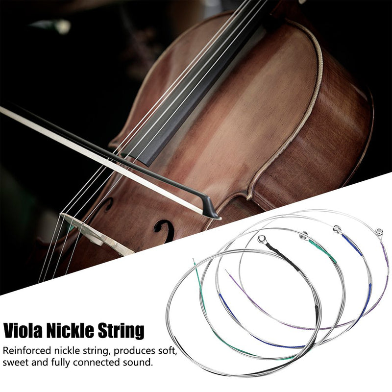 Drfeify Viola Strings, IRIN Professional Nickle Viola Strings V70 Musical Instrument Accessories