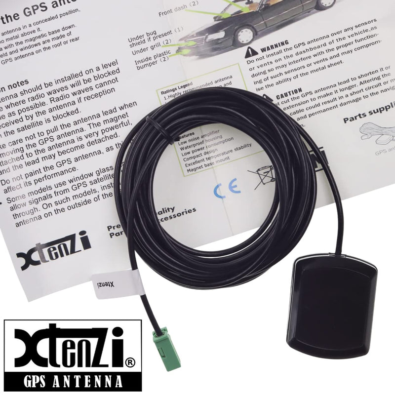 [AUSTRALIA] - Xtenzi Active GPS Antenna Auto Car Stereo indash Radio Compatible with Pioneer Navigation Receiver – XT91830 