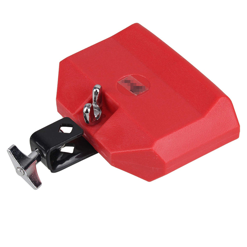 Yibuy Red Plastic Percussion Instruments Block for Latin Drum Instrument Big Size