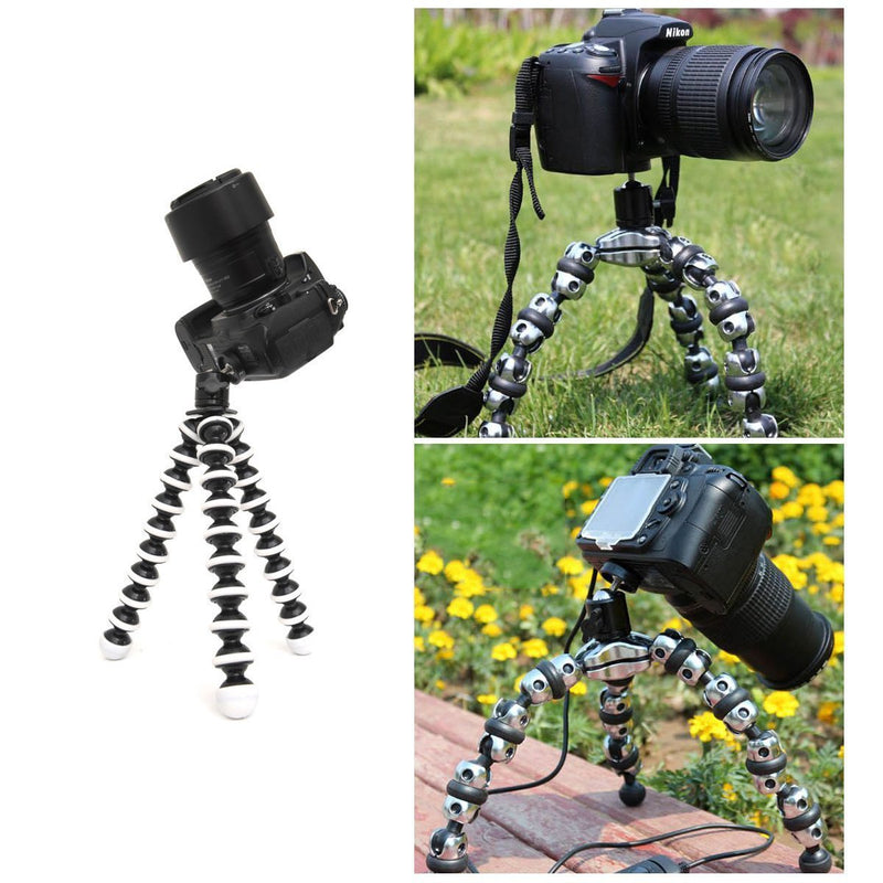 SLOW DOLPHIN Hot Shoe Mount Adapter 360 Degree Swivel Mini Ball Head 1/4 Tripod Screw Head for Cameras, Camcorders, Smart Phone, Gopro, LED Video Light, Microphone(2 Packs)