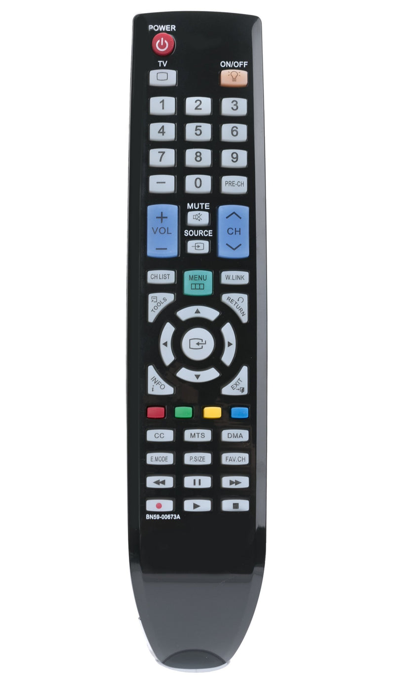 New Replace BN59-00673A Remote Control for Samsung TV HL50A650 HL50A650C1 HL61A650C1FXZC HL61A750 HL50A650 HL67A750A1FQZA HL72A650C1FXZC LN32A650A1T