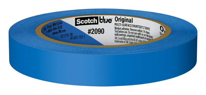 [AUSTRALIA] - ScotchBlue Original Multi-Surface Painter's Tape, .70 inches x 60 yards, 2090, 1 Roll 