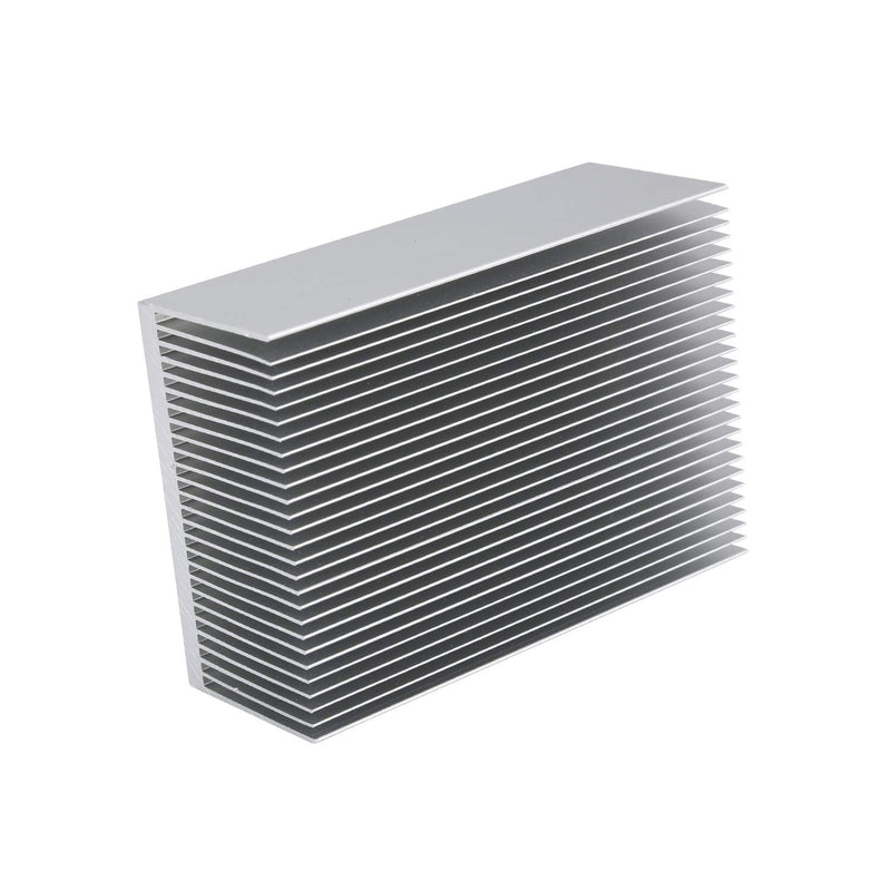 Awxlumv Large Aluminum Heatsink 4.72" x2.71" x 1.41" / 120 x 69 x 36mm Heat Sinks Cooling 27 Fin Radiator for IC Module, PC Computer, Led, PCB 120x69x36mm Silver