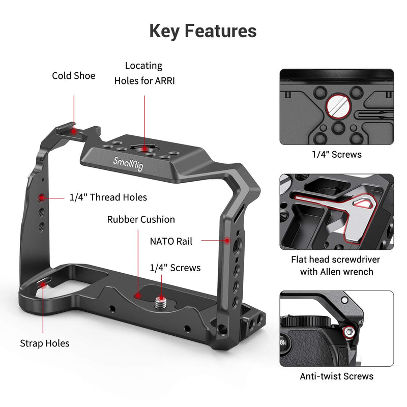 SmallRig Cage for Panasonic S5 Camera 2983