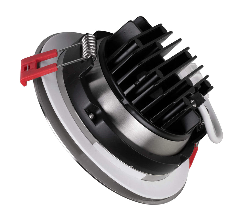 NICOR Lighting DGD411202KRDNK LED Downlights, Nickel 2700K Color Temperature