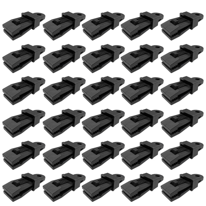 Tarp Clips Heavy Duty Tarp Clamps for Camping Tarps Awning Canopies Car Covers Swimming Pool Covers 30 Pcs