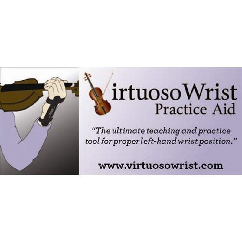 Virtuoso Wrist Practice Aid - fits 4/4-1/2 size - Black