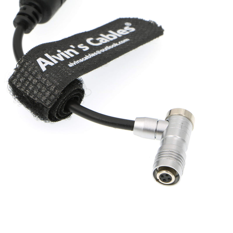 Alvin's Cables Portkeys BM5 BM7 Monitor Power Cable Right Angle 4 Pin to Right Angle DC Male Straight Cable