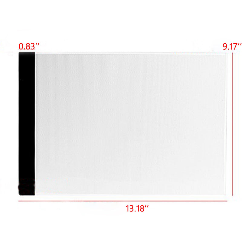 A4 Ultra-Thin Portable LED Light Box Tracer USB Power LED Artcraft Tracing Light Pad Light Box for Artists,Drawing, Sketching, Animation. A4