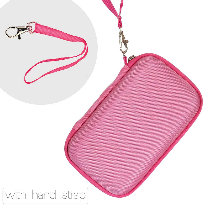 co2crea Hard Travel Case Replacement for VTech Kidizoom Duo Selfie Camera (Pink Case) Pink Case