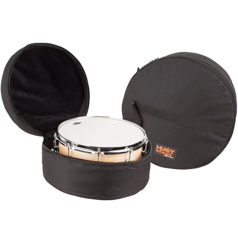 Pro Tec Heavy Ready 5.5 x 14” (Height x Diameter) Padded Snare Bag by Protec, Model HR5514, (hgt x dia) Snare 5.5 x 14" (hgt x dia)