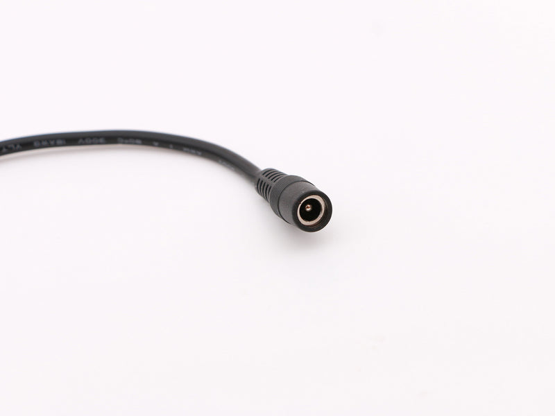 Male D-Tap DC Power Cable 5.9 inch DC Female 5.5/2.1mm Jack for Photography Monitor Light