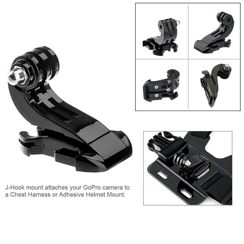 VVHOOY Chest Mount Harness Adjustable Chesty Strap Compatible with Gopro Hero 8/7/6/5/4 Session DJI Osmo AKASO EK7000 Brave 4 5 6 Plus APEMAN Dragon Touch COOAU Sjcam Action Cameras
