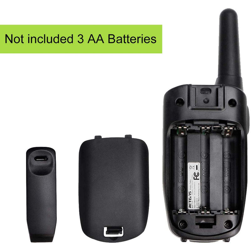 Retevis RA15 Walkie Talkies,Small Long Range Walkie Talkies for Adults,Portable Two Way Radios with NOAA Weather Alert for Family Outdoor Travel(Green,2 Pack)