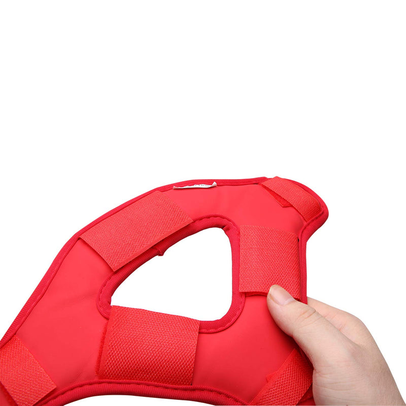 The Combo of VR Face Silicone Cover Mask Pad & Head Strap Pad Cushion Compatible for Oculus Quest Sweatproof Light Blocking (Washable) for Virtual Reality Headset( Not for Quest 2) Red