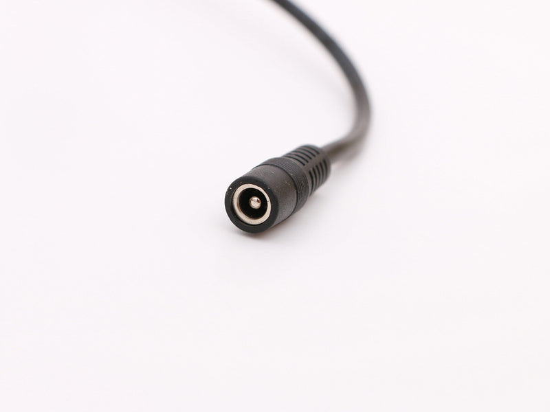 D-Tap to Female 5.5/2.5mm DC Power Adapter Cable 5.9inch for Photography Monitor Vedio Light
