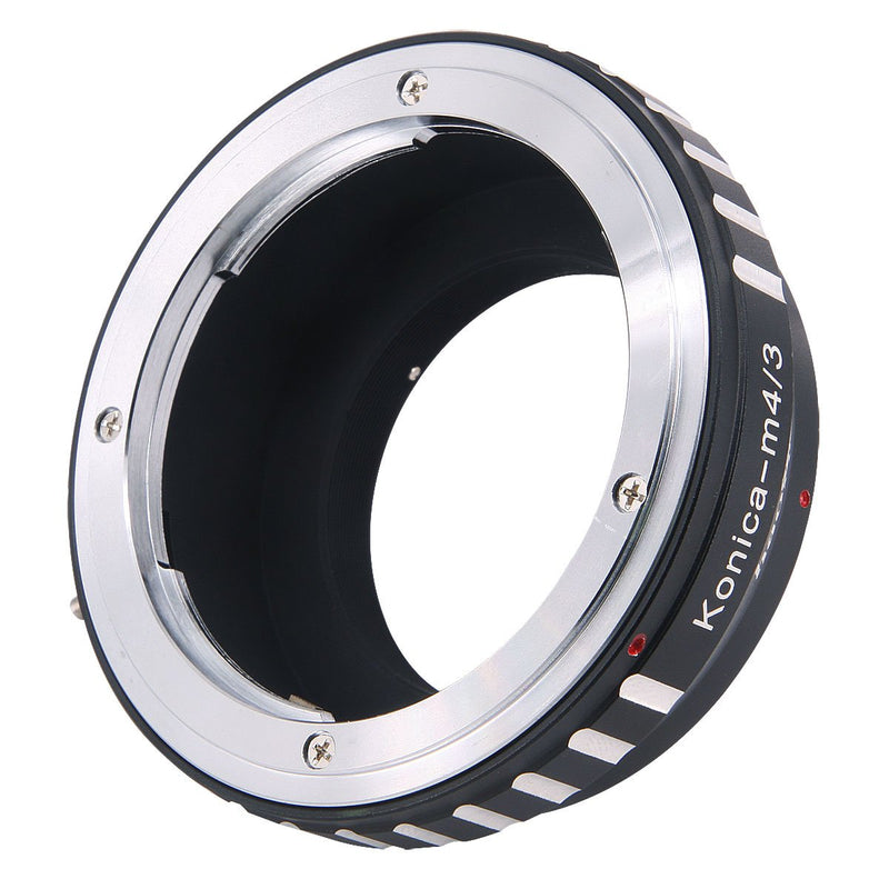 Haoge Manual Lens Mount Adapter for Konica AR Mount Lens to Olympus and Panasonic Micro Four Thirds MFT M4/3 M43 Mount Camera