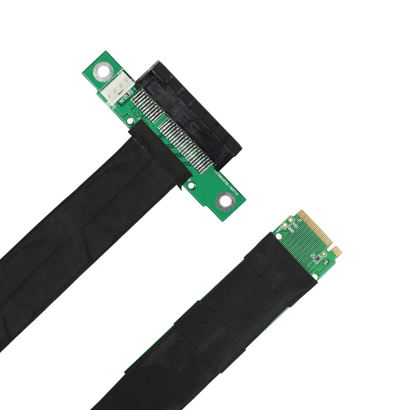 SinLoon M.2 NGFF NVME Key M to PCIe 3.0 X4 Extension Cable
