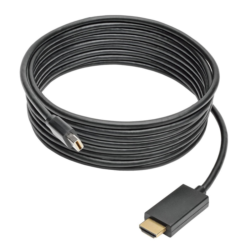 Tripp Lite Mini Displayport to HD Cable Adapter, MDP to HDMI (M/M), MDP2HDMI, 1080p, 6 ft. (P586-006-HDMI),Black 6 ft.