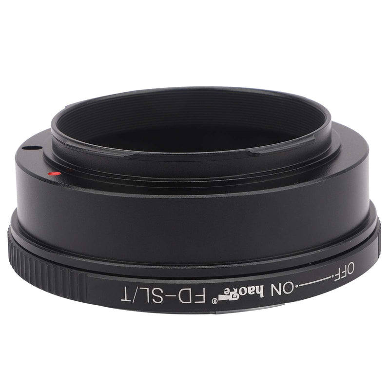 Haoge Manual Lens Mount Adapter for Canon FD Lens to Leica L-Mount TL/SL/CL S5 S1 Camera Camcorder Adapter