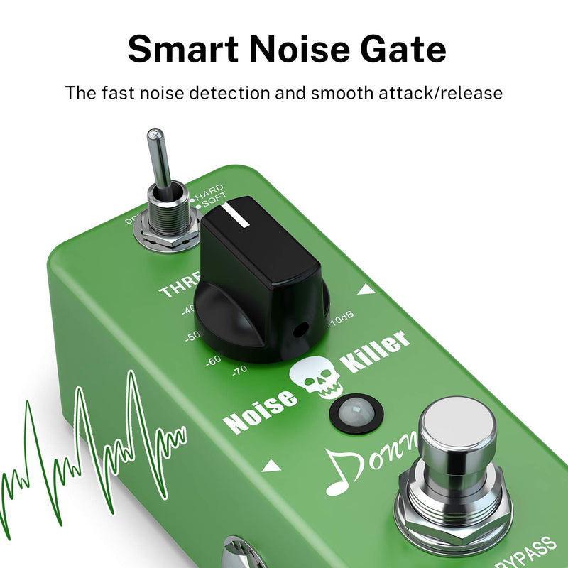 [AUSTRALIA] - Donner Noise Killer Guitar Effect Pedal Noise Gate Pedal 2 Modes 