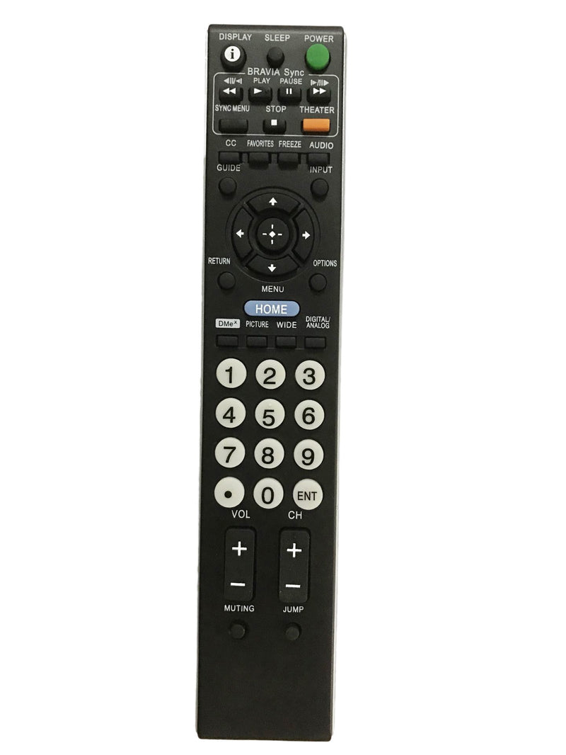 Replacement Remote Controller use for KDL-46Z5100 KDL-40XBR9 KDL-52XBR9 KDL-52XBR10 Sony Bravia LCD HDTV