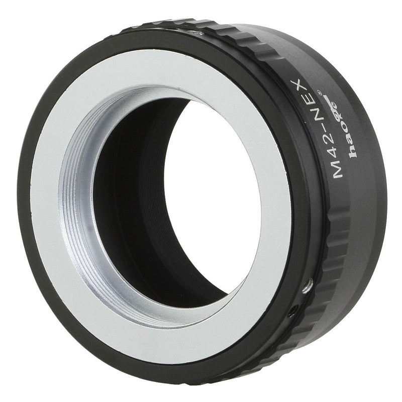 Haoge Lens Mount Adapter for 42mm M42 Mount Lens to Sony E Mount NEX Camera as a3000 a3500 a5000 a5100 a6000 a6400 a6500 A7 A7R A7S A7II A7RII A7SII A7III A7RIII A9 VG10 VG20 VG30 VG900 FS700 FS7 FS5