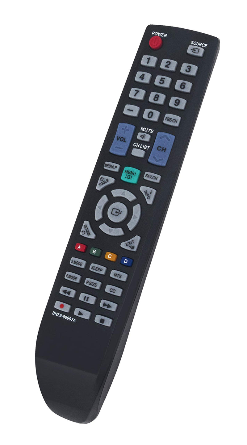 BN59-00997A Replaced Remote fit for Samsung TV LN19C450 LN22C450 LN26C450 LN32C450 PN42C450 LN26C450E1D PN50C450 SUB for BN59-00580A BN59-00852A BN59-00854A BN59-01041A BN59-00673A