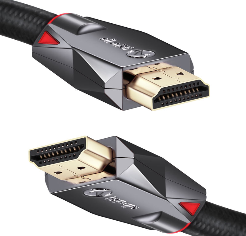 4K HDR HDMI Cable 30 Feet, 18Gbps 4K 60Hz HDR10, 1440p 144Hz, HDCP 2.2 and ARC, High Speed Ultra HD Cord 24AWG 30Feet Pure Copper HDMI Cable