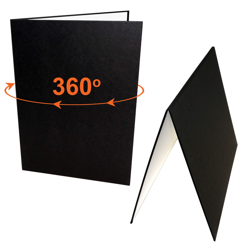 Folding Cardboard Photography Reflector for Food Product Photo Shooting, 12 x 8 Inch 3 in 1 Light Diffuser Reflective Thick Paper Board for Studio Video Shooting, Black, Silver and White