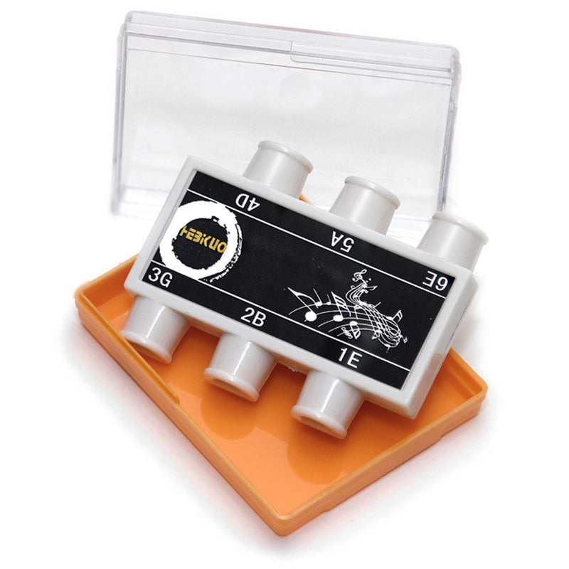 Elagon UK (GTP) Quality Guitar Pitch Pipe Tuner. 01-orange