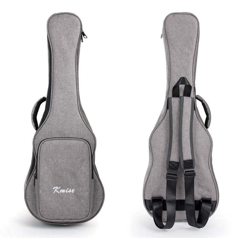 [AUSTRALIA] - Kmise Soprano Ukulele Gig Bag 21 inch Soft Carring Case Double Strap With 3 Picks 