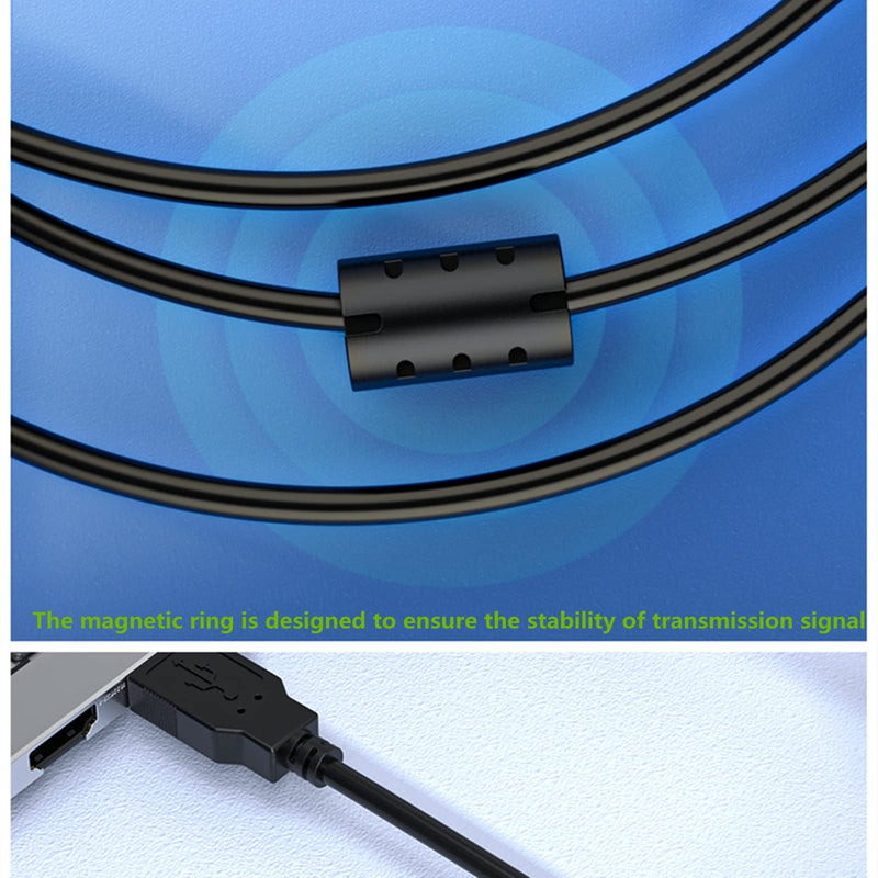 Replacement Camera UC-E4 USB Cable Photo Transfer Cord Compatible with Canon EOS 10D 20D 30D 300D 350D 40D 400D 450D 5D2 5D3 500D 6D 60D 600D 650D 7D 70D 700D 100D 1000D 1100D(3.3FT) 3.3FT
