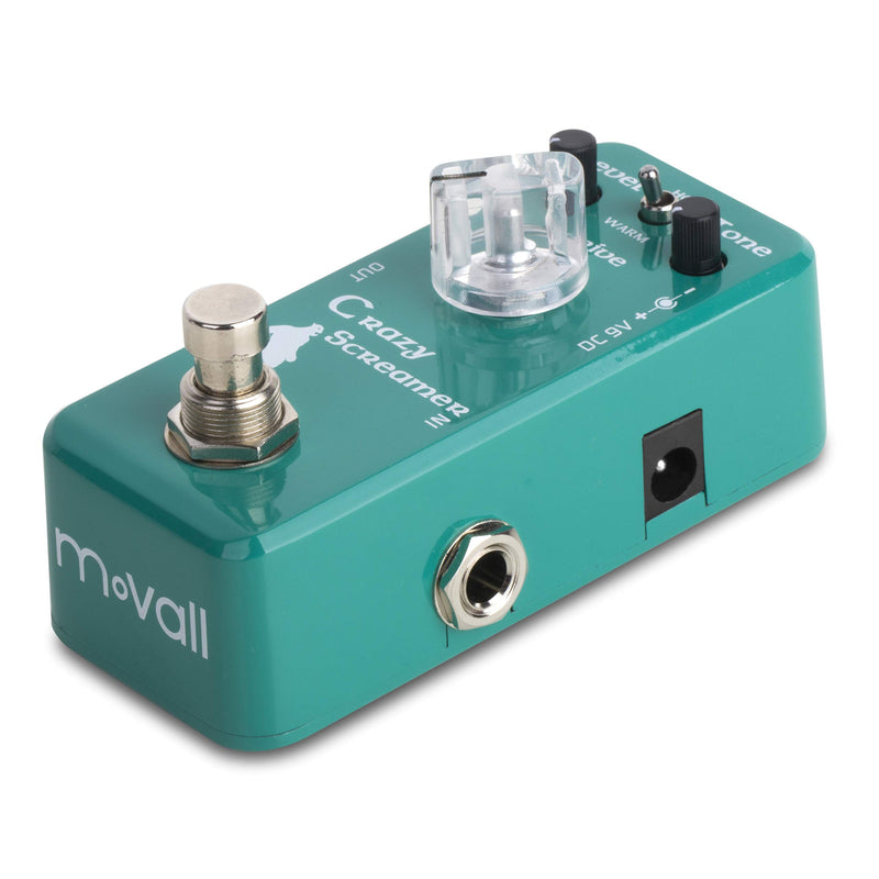 Movall by Caline MP-315 Crazy Screamer Mini Overdrive Guitar Effects Pedal