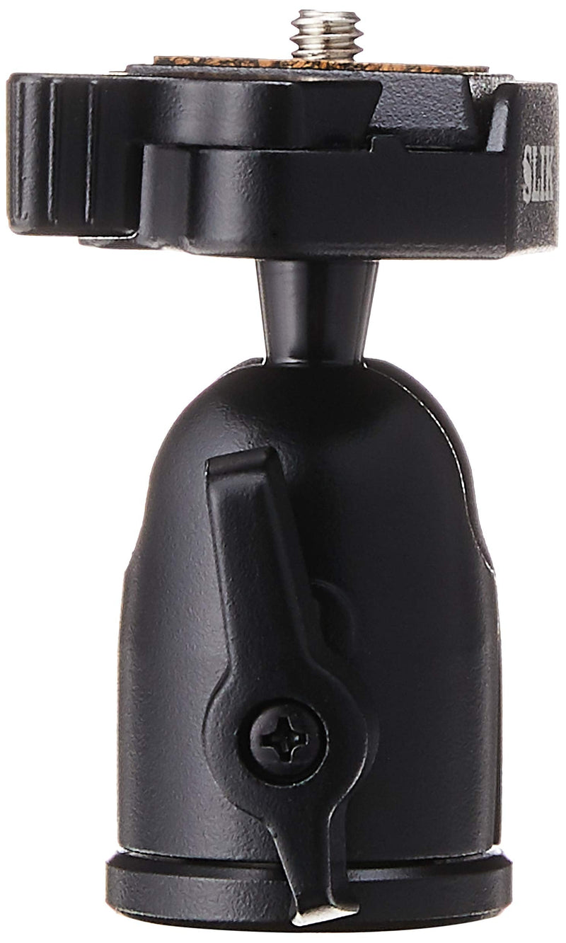 SLIK SBH-100 DQ Compact Ballhead with Quick Release, Supports 2.2 lbs., Black (618-324) Supports 2.2 lbs. Black (618-324)