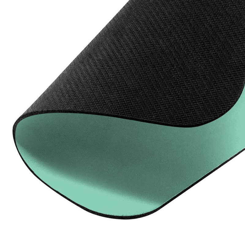 Non-Slip Rectangle Mousepad, FINCIBO Solid Mint Green Mouse Pad for Home, Office and Gaming Desk