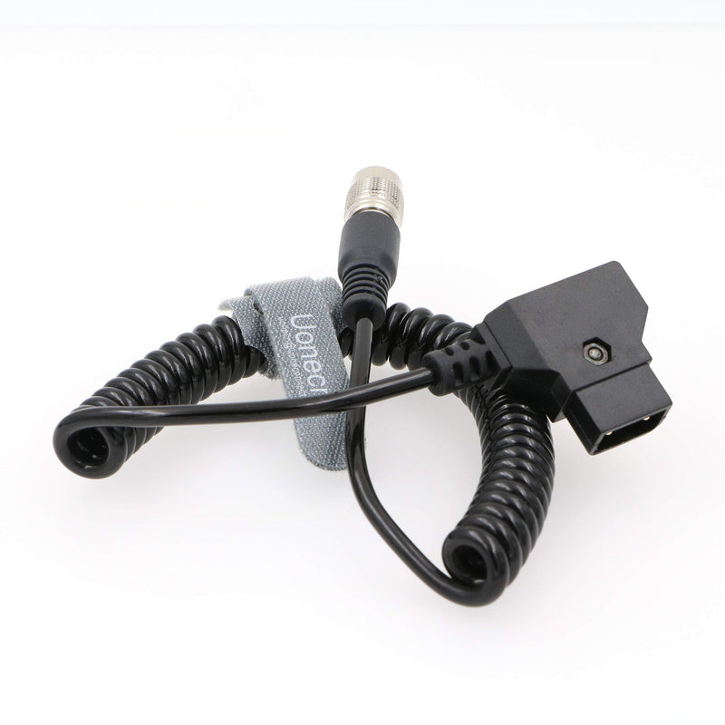 Uonecn for Anton Bauer Sound Device ZAXCOM Power Cable D-Tap to Hirose 4 Pin Male for Zoom F8 for SD 633/644/688
