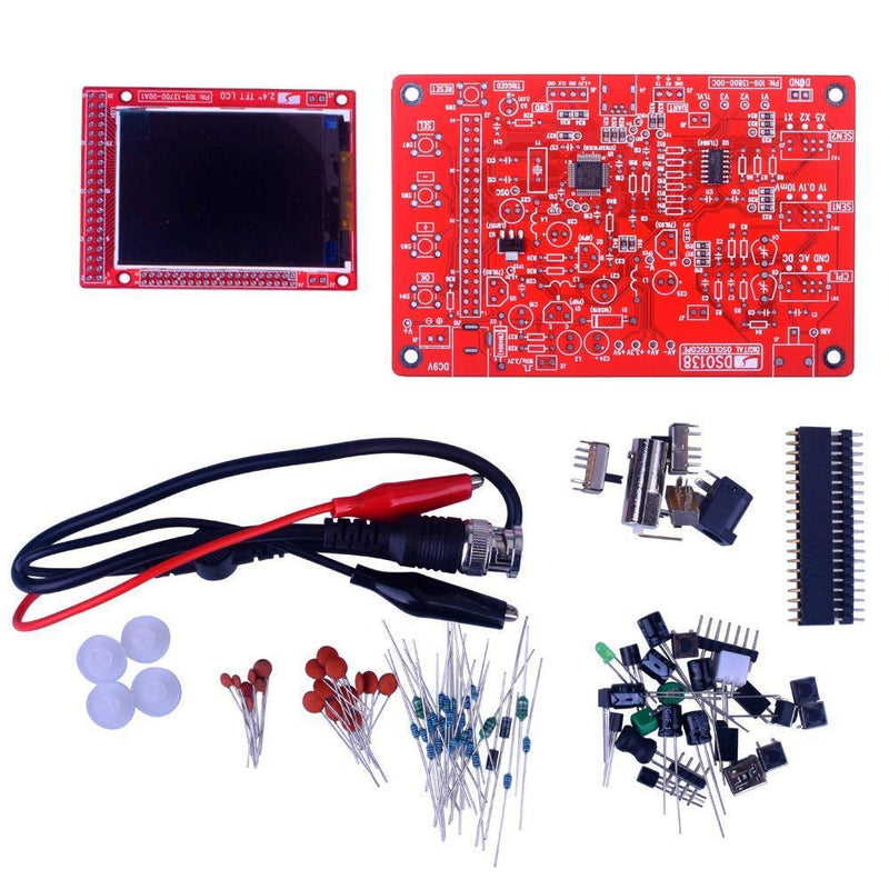 [AUSTRALIA] - Nooelec Oscilloscope DIY Kit w/ Clip Probe, Replacement for DSO138. Low Cost Digital Storage Oscilloscope with 2.4" TFT LCD 