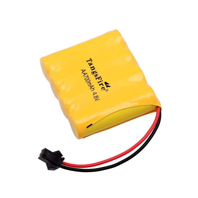 4.8V 700mAH Battery Rock Off-Road AA Batteries SM 2P Plug with USB Charging Cable Four Wheels Race Car