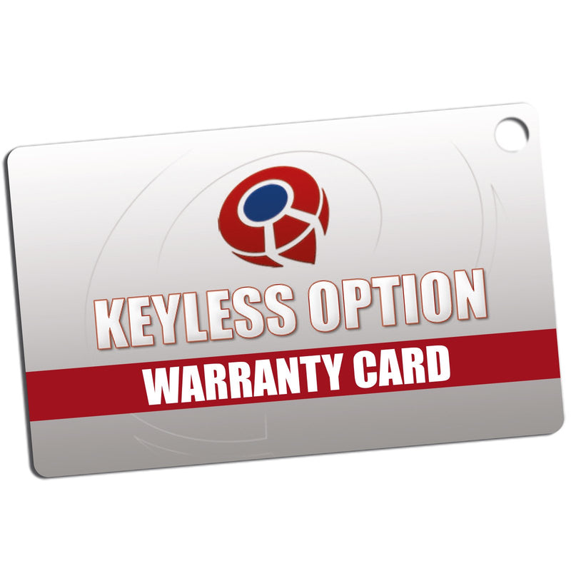 KeylessOption Replacement Keyless Entry Remote Control Car Key Fob - Black