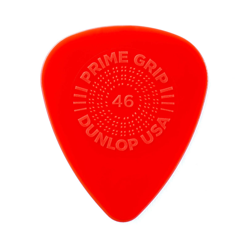 Jim Dunlop Delrin 500 Prime Grip .46mm Guitar Picks (450P.46) 12 Pack