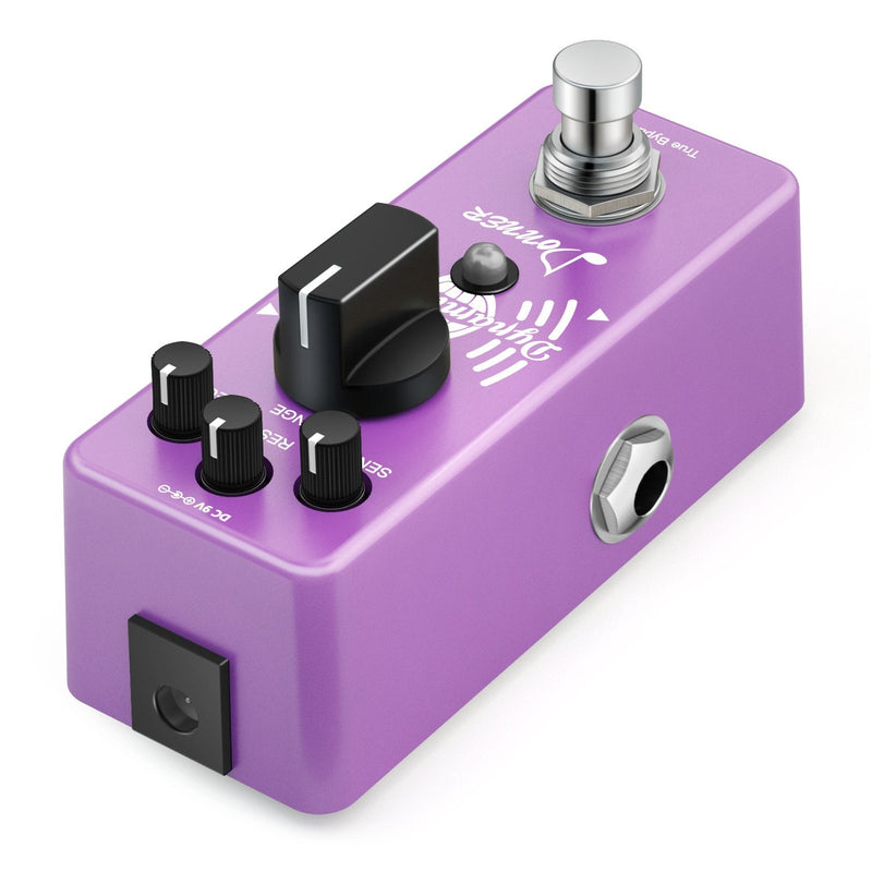 Donner Mini Auto Wah Pedal Dynamic Wah Guitar Effect Pedal Envelope Filter True Bypass