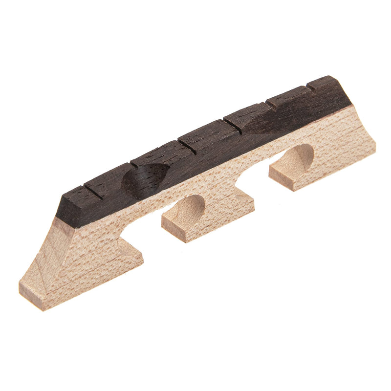 2Pcs Yootones Rosewood Banjo 3-Legged Bridge Compatible with 6 String Banjo Bridge Part