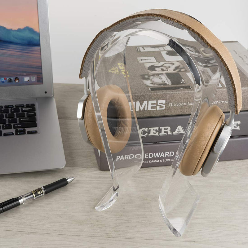 LinkIdea Acrylic Headphone Stand, Gaming Headset Holder Stand, Headphone Hanger, Pc Accessories, DJ Accessories