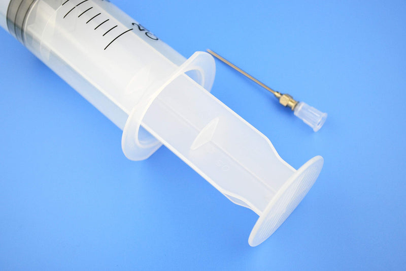 2Pcs-200ml Syringe, 200cc Syringe, Kitchen Syringe Glue Syringe Plastic Syringe, Large Volume Syringe with Needle, Dispensing Syringes (200ml) 200ml