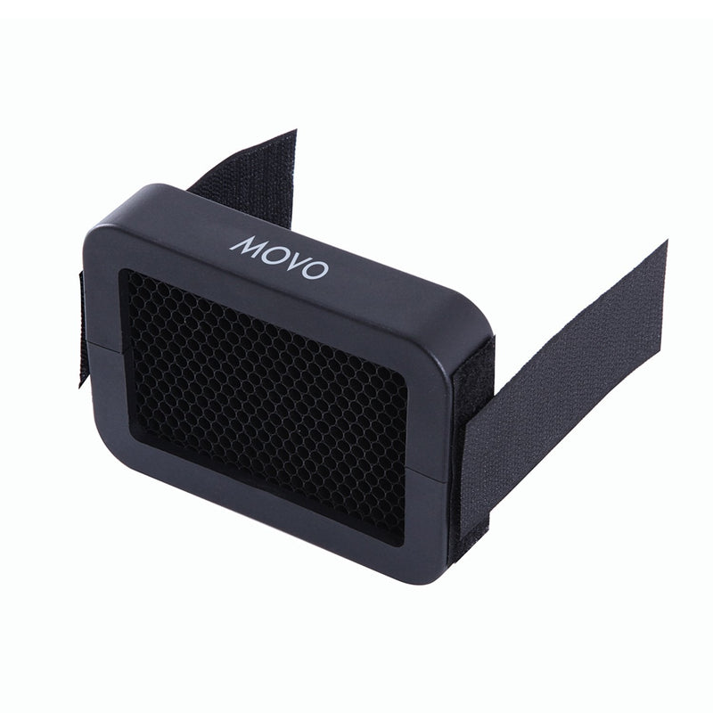 Movo Photo SG16 1/6" Honeycomb Quick Grid Flash Attachment Accessory for Lighting Effects