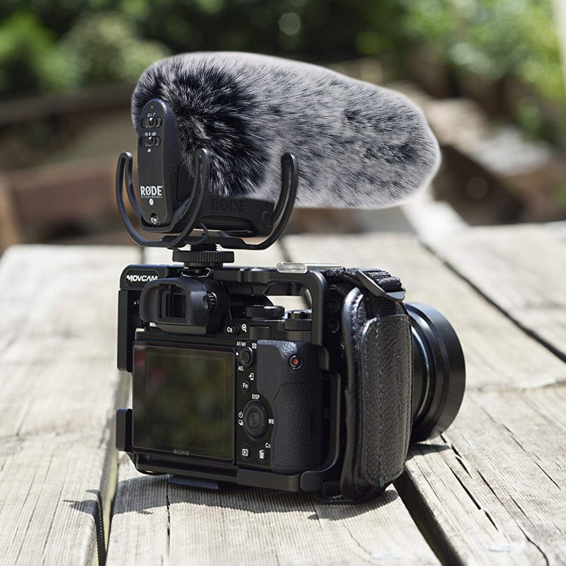 [AUSTRALIA] - YOUSHARES Microphone Deadcat Windscreen - Outdoor Wind Shield Mic Windshield Muff Fur Custom Fit for Rode VideoMic Pro Camera Microphone 