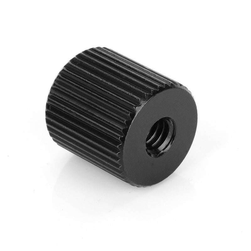 2Pack ChromLives Tripod Nut Barrel Nut Connection Nut with 1/4''-20 Thread Hole for Articulating Magic Arms Tripod Rigs Replacement 2pack tripod nut