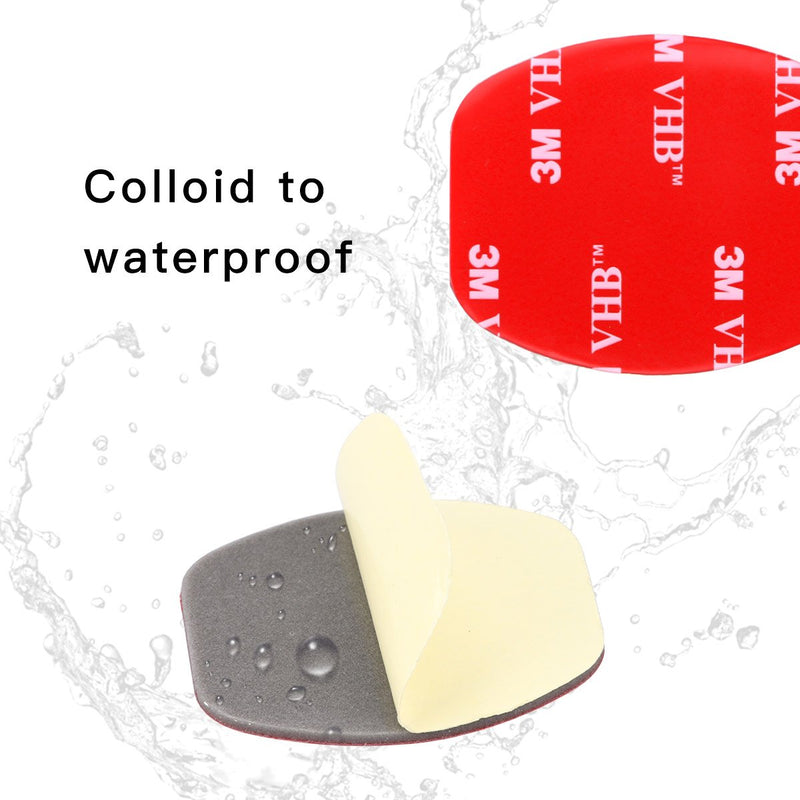 AFAITH 10 Pack of 3M Flat Adhesive Mounts for GoPro Camera Case